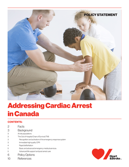 Addressing Cardiac Arrest in Canada