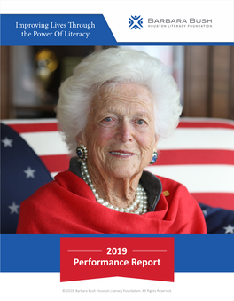 2019 Performance Report