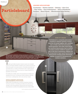 Particleboard Furniture • Store Fixtures • Manufactured Home Decking •