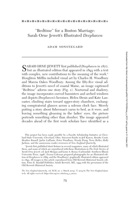 For a Boston Marriage: Sarah Orne Jewett's Illustrated Deephaven