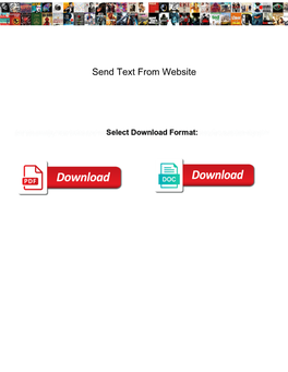 Send Text from Website