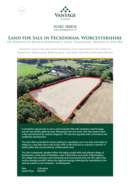 Feckenham Brochure