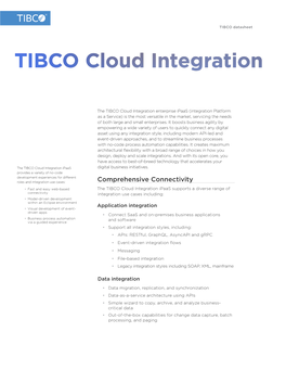 TIBCO Cloud Integration