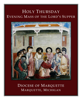 Holy Thursday