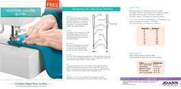 Machine Needle Guide