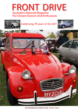 FRONT DRIVE Australia's National Magazine for Citroën Owners and Enthusiasts