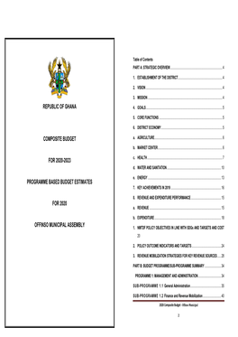 Offinso Municipal Assembly 1