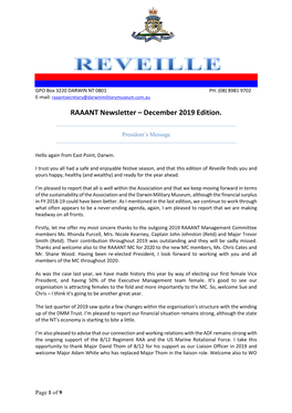 2019-12-29-Newsletter-Dec-2019