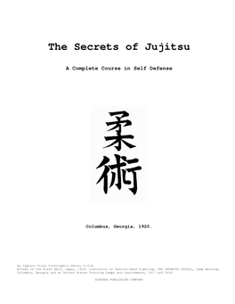 The Secrets of Jujitsu