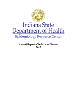 Annual Report of Infectious Diseases 2015