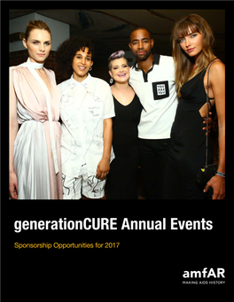 Generationcure Annual Events