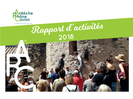 Rapport D'activité 2018