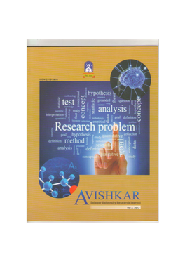 Avishkar Volume 2-2012