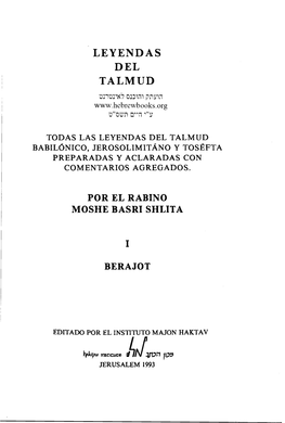 Leyendas-Del-Talmud-Berajot.Pdf