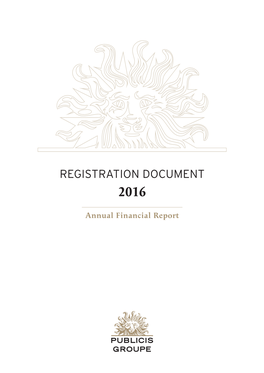 Registration Document 2016