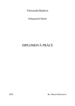 Diplomová Práce