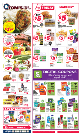 Digital COUPONS