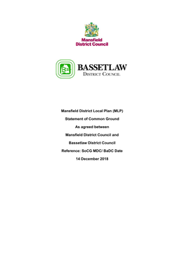 Bassetlaw District Council Statement Of