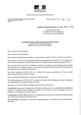 Ap 2015 Alerte Secheresse Sa