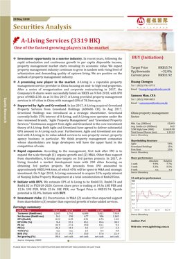 Securities Analysis