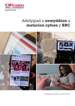 Adolygiad O Newyddion a Materion Cyfoes Y BBC