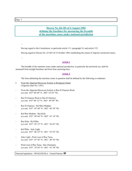 (National Legislation) © DOALOS/OLA