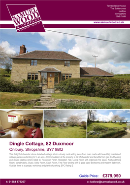 Dingle Cottage, 82 Duxmoor