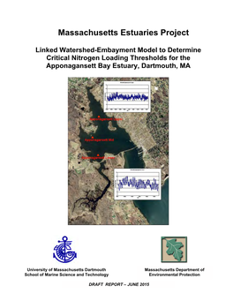 Massachusetts Estuaries Project