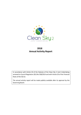2018 Annual Activity Report