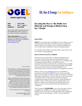 Oil, Gas & Energy Law Intelligence