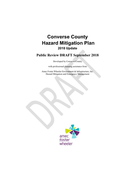 Converse County Hazard Mitigation Plan 2018 Update Public Review DRAFT September 2018