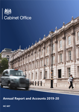 Cabinet Office | Annual Report and Account 2019-20