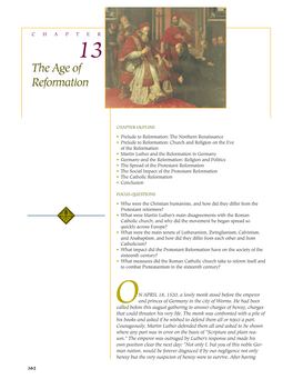 The Age of Reformation