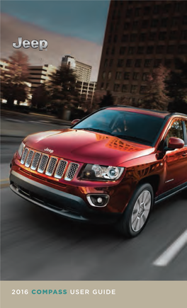 2016 Jeep Compass User's Guide