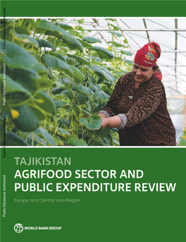 Agricultural Public Expenditure Review