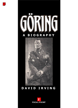 Göring. a Biography