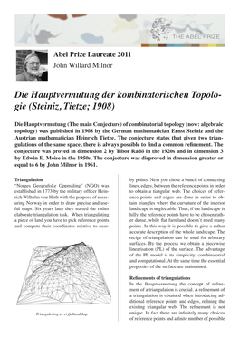 Die Hauptvermutung Der Kombinatorischen Topologie