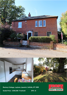 Rectory Cottage, Layham, Ipswich, Suffolk, IP7 5RR