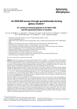 An ISOCAM Survey Through Gravitationally Lensing Galaxy Clusters