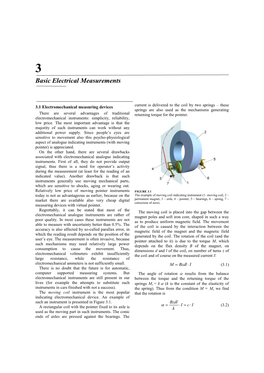 Basic Electrical Measurements