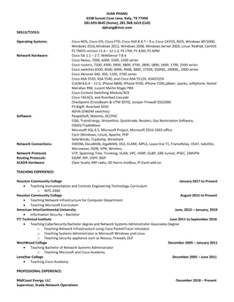 Curriculum Vitae