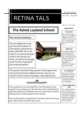 Retina Tals Nov 2013 — M Ar 2014