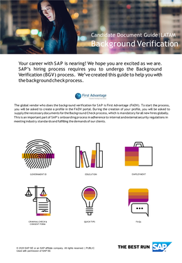 Candidate Document Guide|LATAM Background Verification