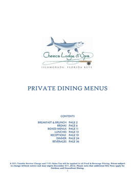 Banquet Menus 2013 Pdf.Pdf