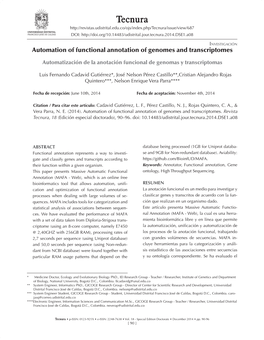 Automation of Functional Annotation of Genomes and Transcriptomes