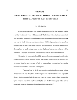 106 Chapter 5 Steady State Analysis and Simulation Of