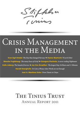 Crisis Management in the Media