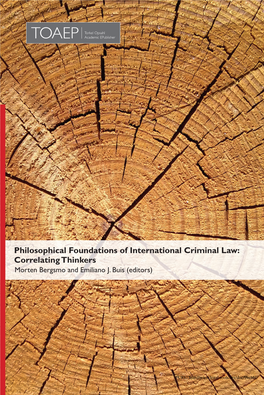 Punishment and Universal Jurisdiction in Emer De Vattel's Law of Nations