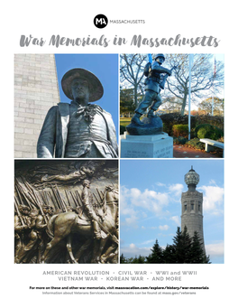War Memorials in Massachusetts