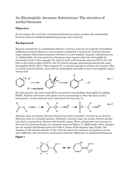 Nitration of Methyl Benzoate